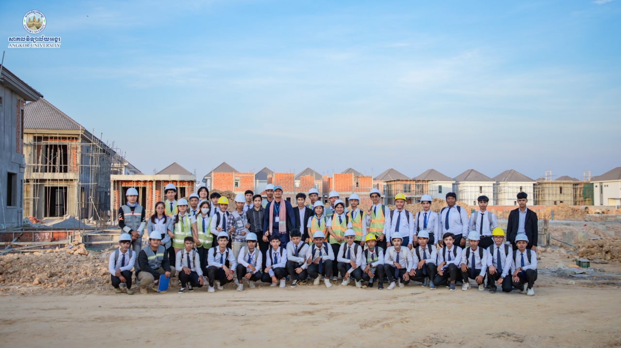Angkor University students majoring in Engineering and Architecture​ to visit Angkor Serey Mongkol