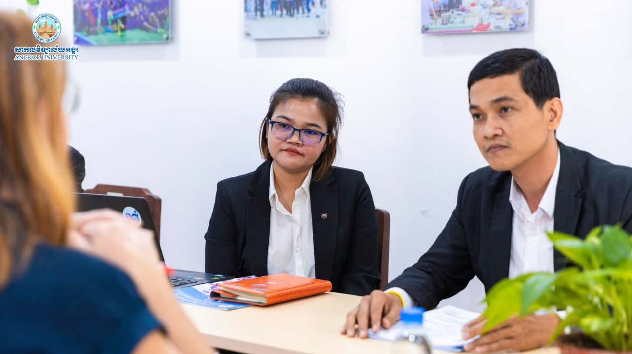 Meeting with Representative of the Alliance Française in Siem Reap