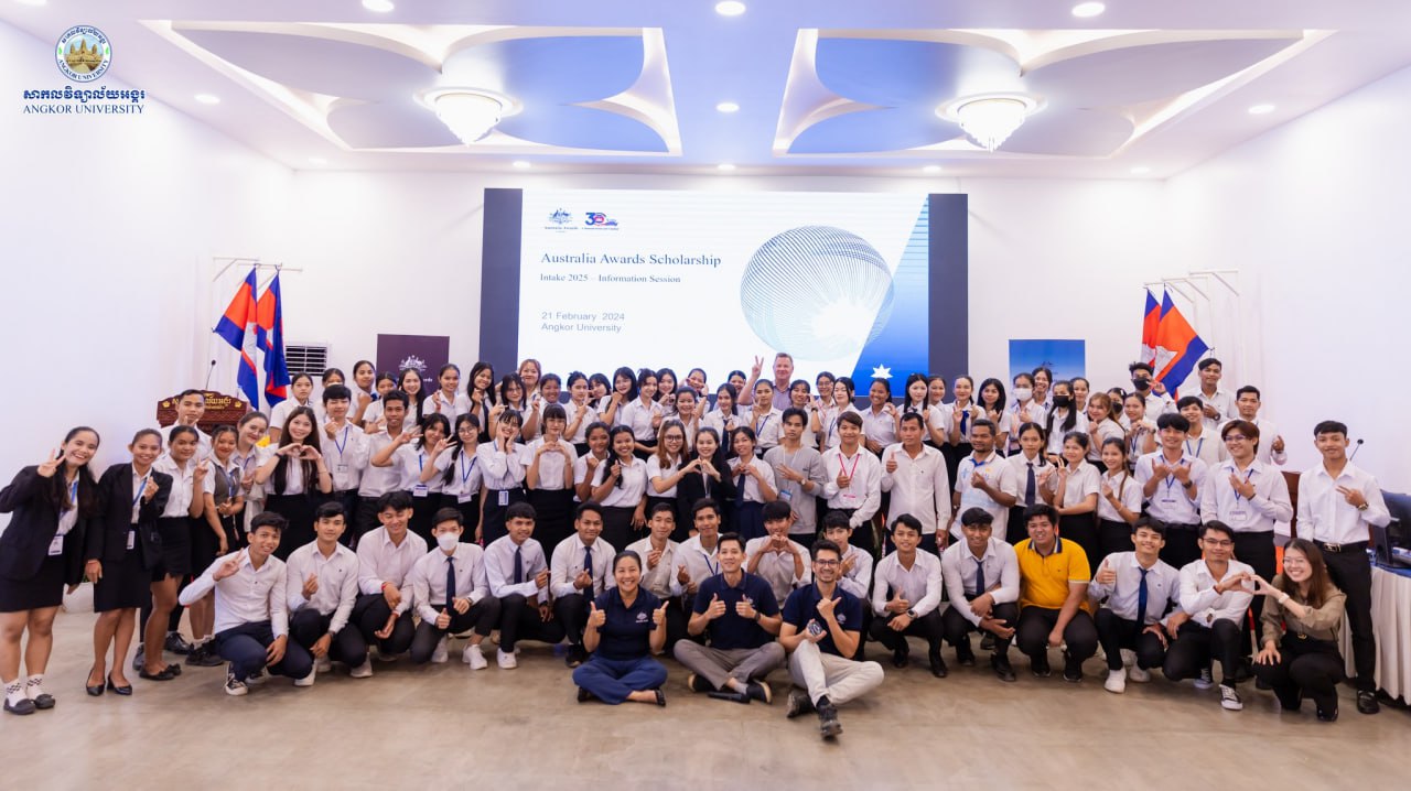 The Scholarship Program « Australia Awards »  Australia Awards information session at Angkor University