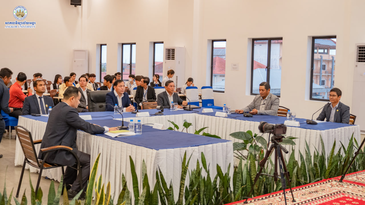 Forum on "Cambodia Tourism and Green Development in Siem Reap Region Specifically"