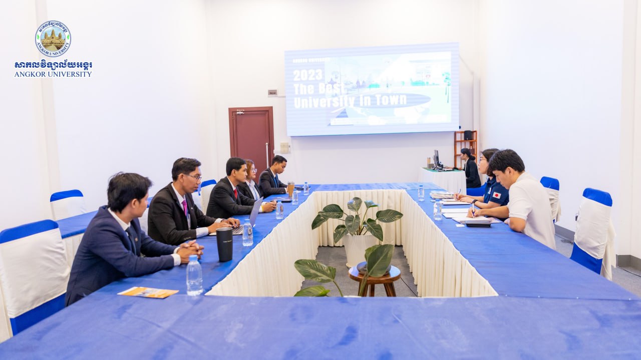 The meeting with Japan International Cooperation Agency (JICA)