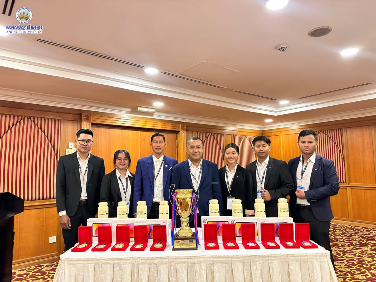 Angkor University's Law Students Participate in the Moot Court Competition