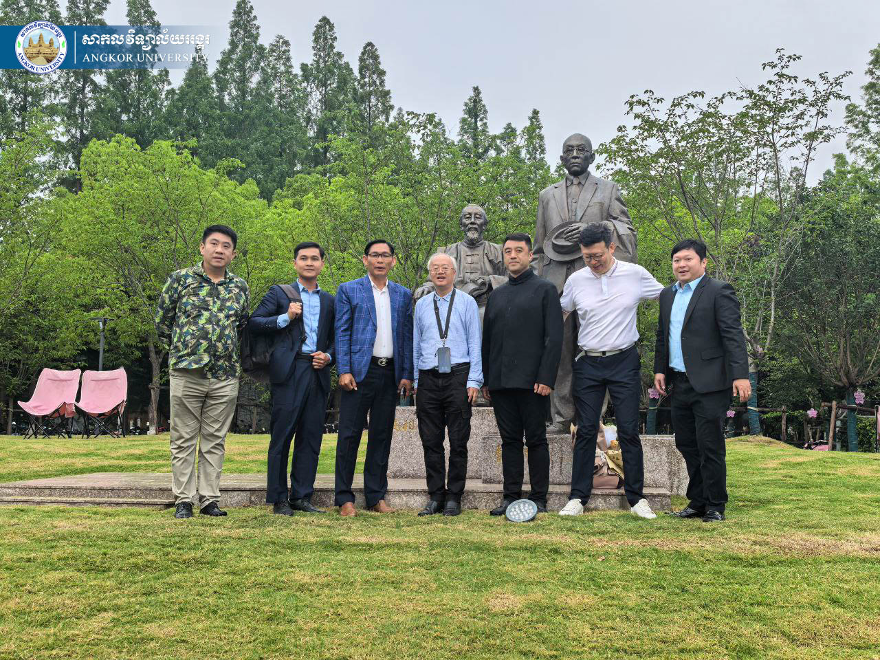 Angkor University Leadership Completes Strategic Study Visit to Fudan University in Shanghai