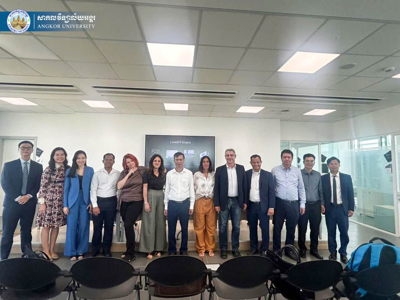 Angkor University Management Team Embarks on Transformative Erasmus+ Journey in Europe