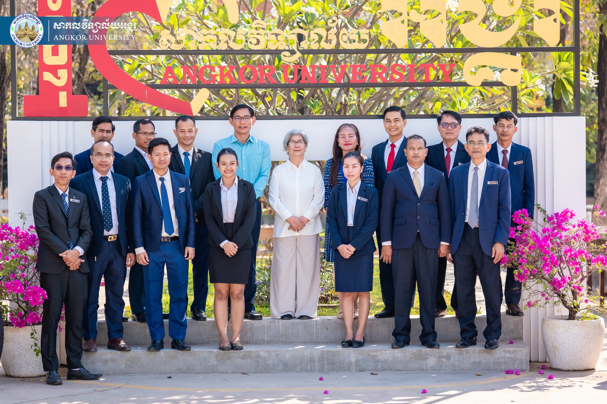A Historic Royal Visit: Her Royal Highness Norodom Chand Devi Graces Angkor University